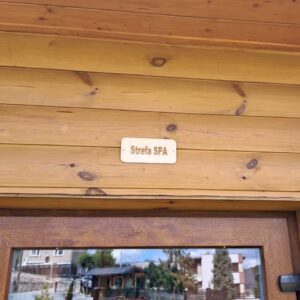 Strefa SPA - wejście